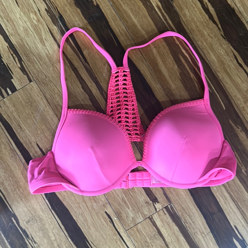 VS Hot Pink Swim Top